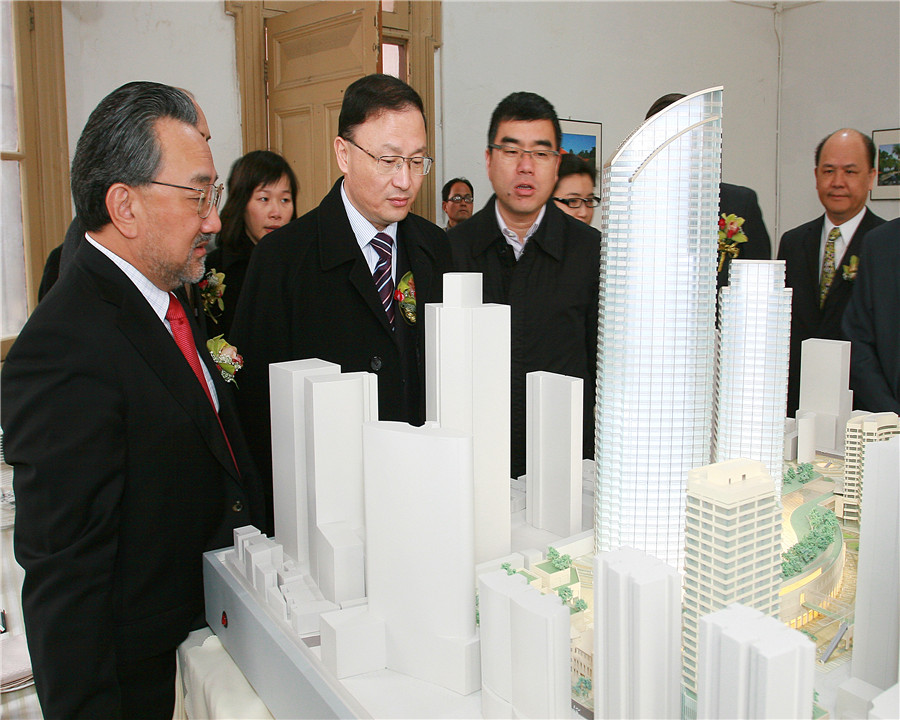 09.03.10大中里保护建筑移位启动暨开工仪式
